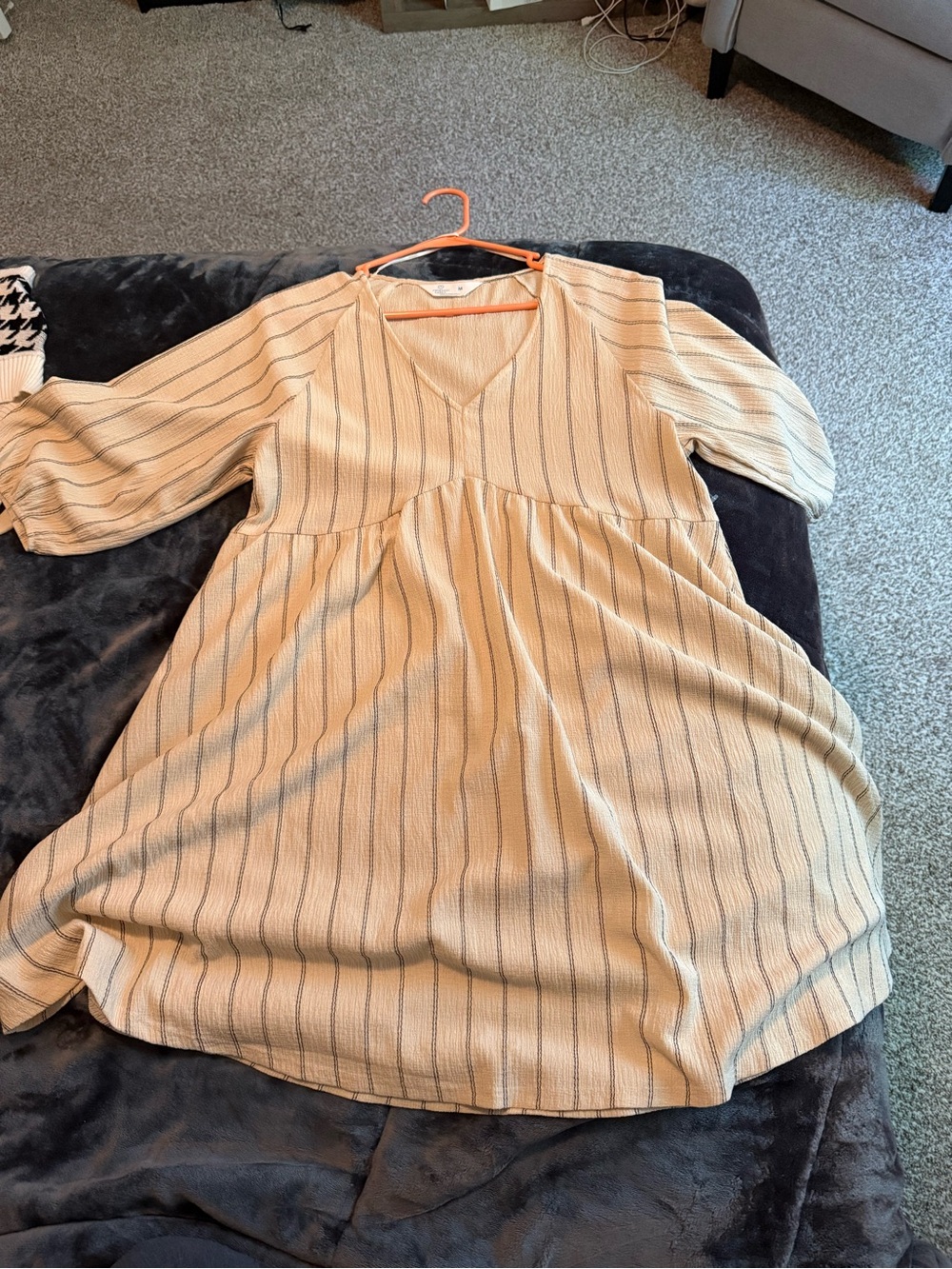 V-Neck Empire Waist Dress